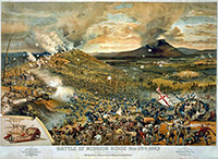 Battle of Missionary Ridge - Lithograph by McCormick Harvesting