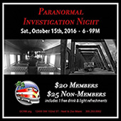 Gold Coast Railroad Museum Paranormal Investigation Night with PRISM