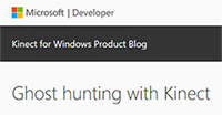 Kinect for Windows Product Blog - Ghost hunting with Kinect (January 27, 2016)